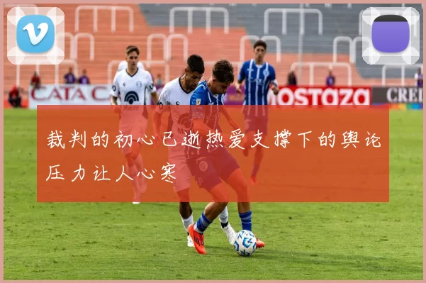 裁判的初心已逝热爱支撑下的舆论压力让人心寒